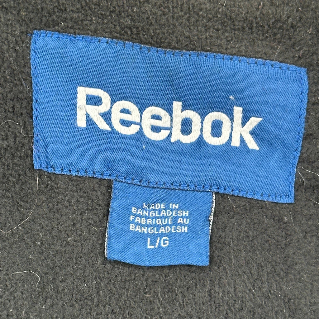 Reebok Jacket - Large Black Polyester - Image 3