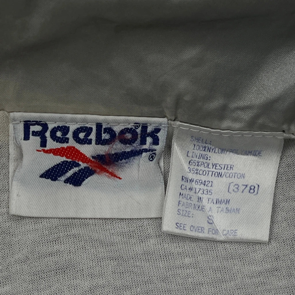 Reebok Spellout Jacket - Small Black Nylon - Image 3