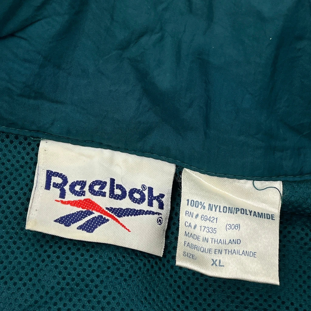 Reebok Jacket - XL Green Nylon - Image 3