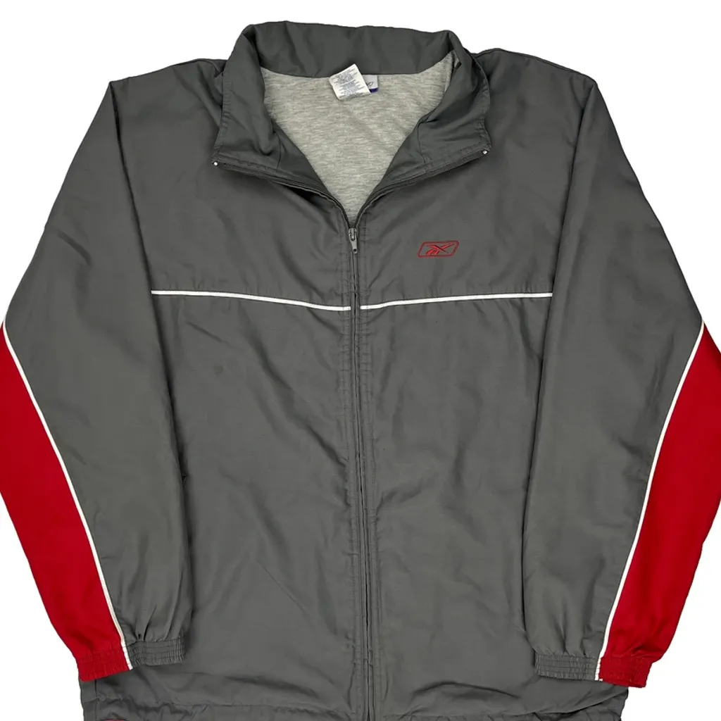 Reebok Jacket - Large Grey Polyester - Image 6