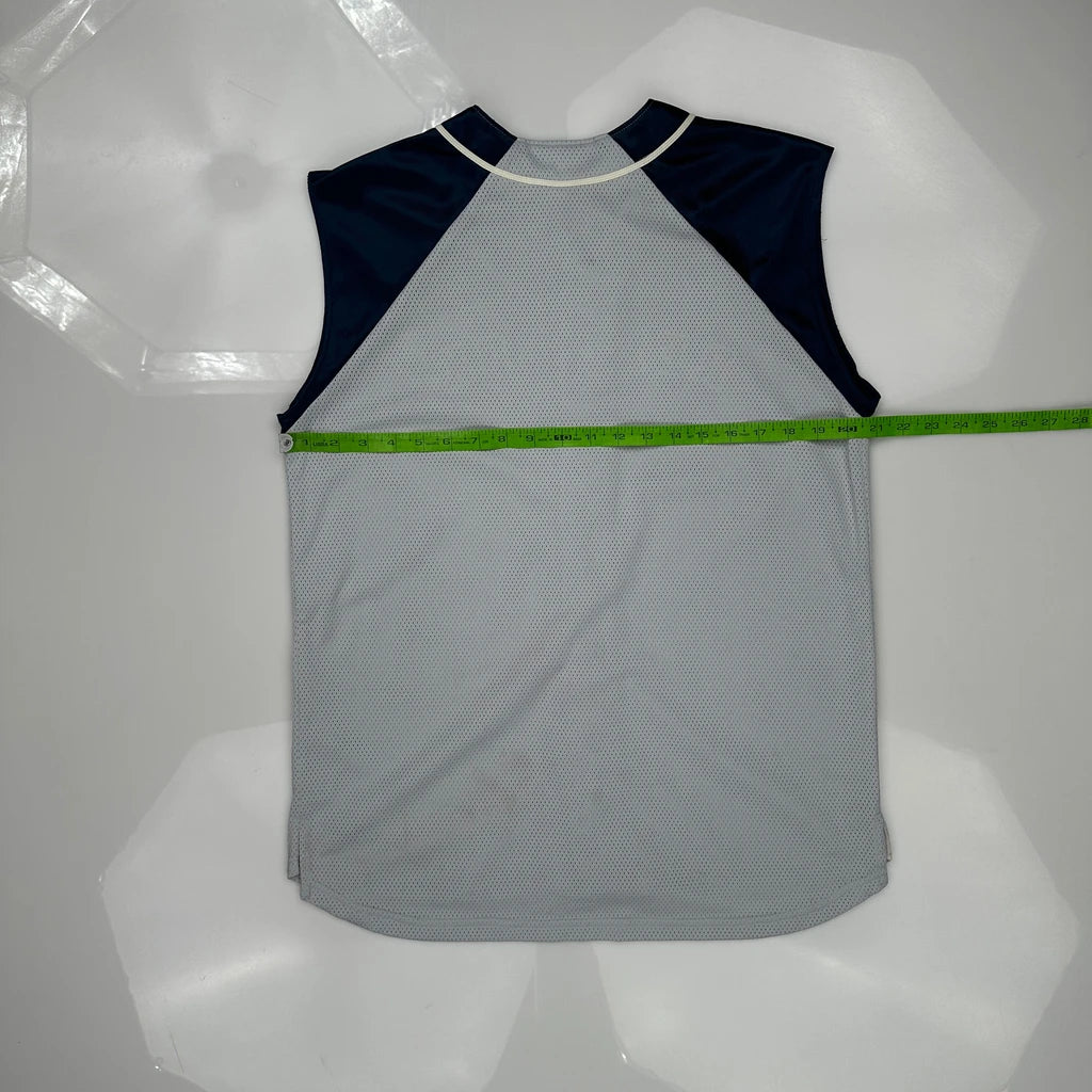 Reebok Baseball Jersey - Medium Grey Polyester - Image 3