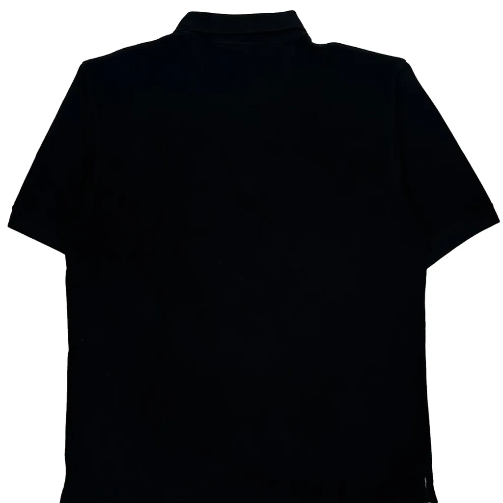 Reebok Polo Shirt - Large Black Cotton - Image 7