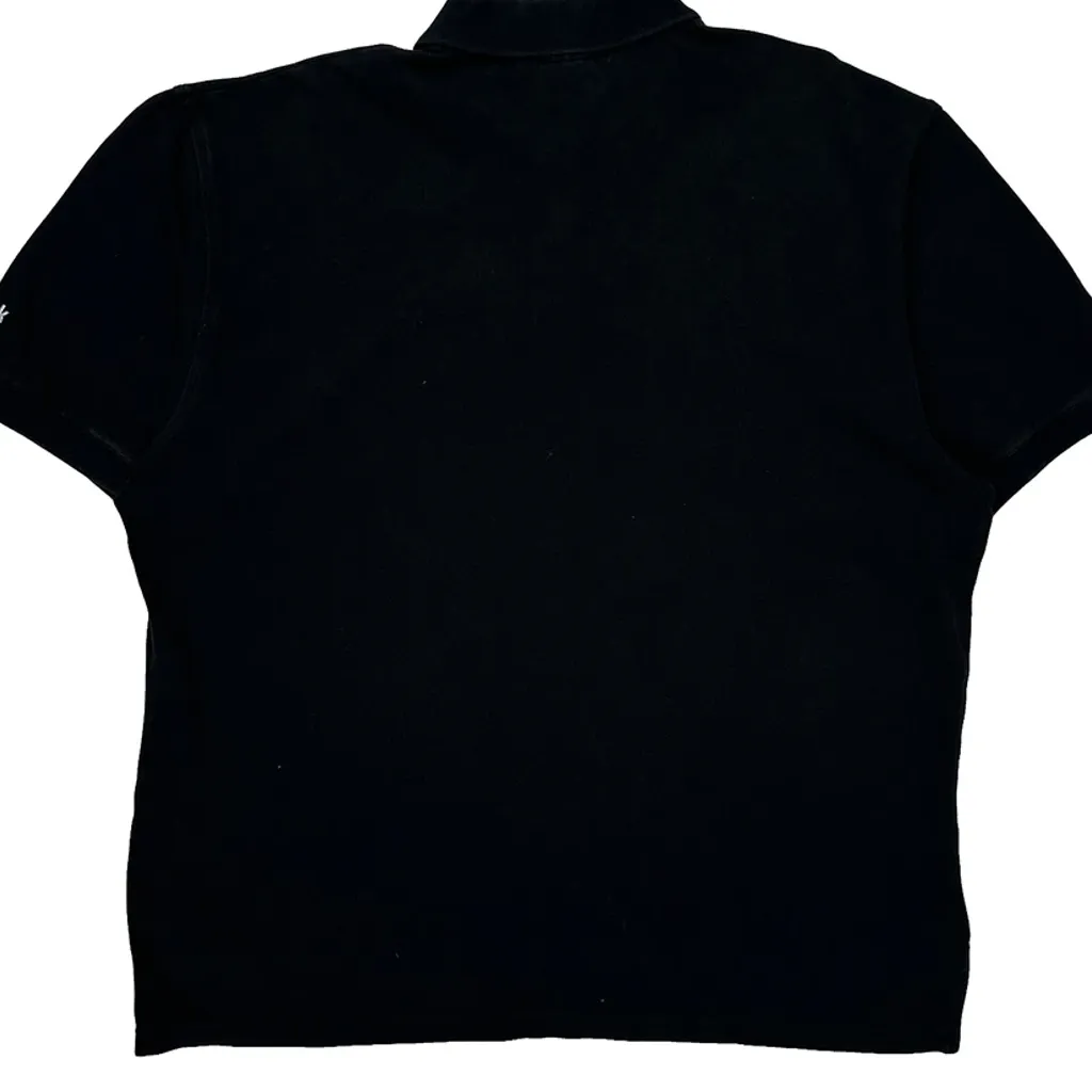 Reebok Polo Shirt - XL Black Cotton - Image 7