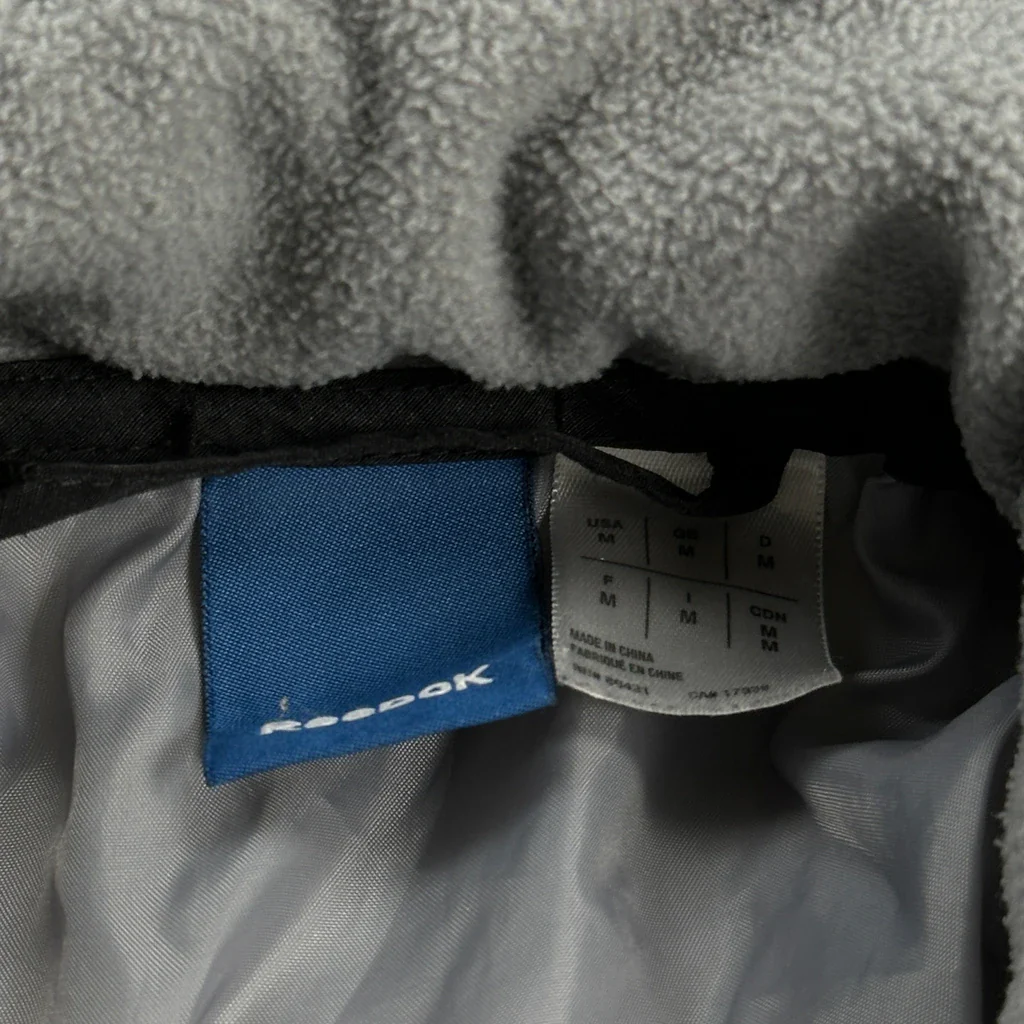 Reebok Puffer - Medium Black Polyester - Image 3