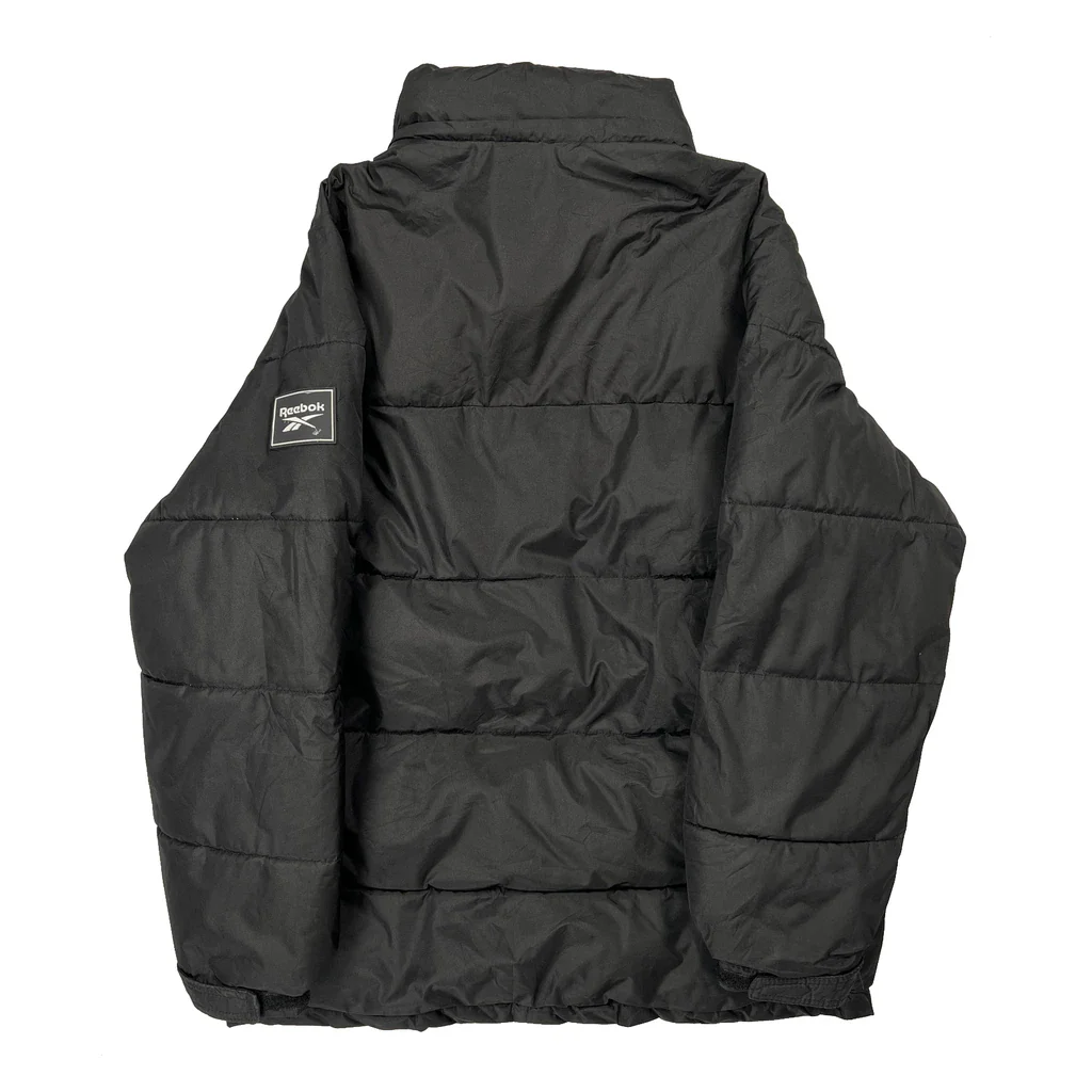 Reebok Puffer - Medium Black Polyester - Image 2