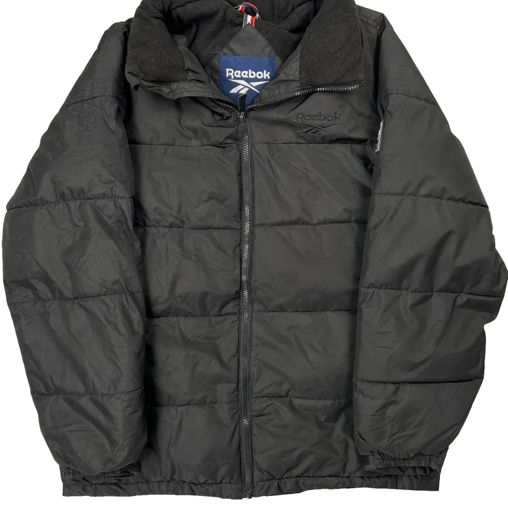 Reebok Puffer - Medium Black Polyester - Image 4