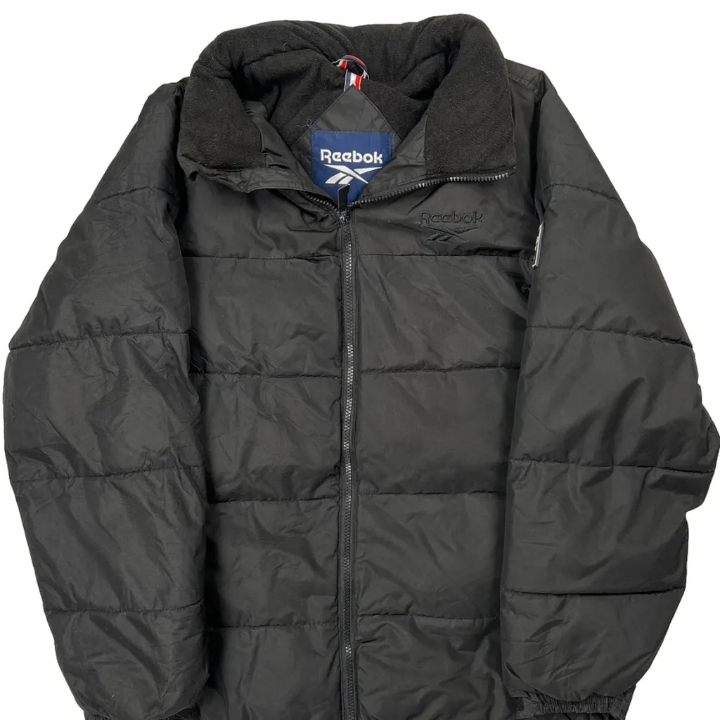 Reebok Puffer - Medium Black Polyester - Image 5