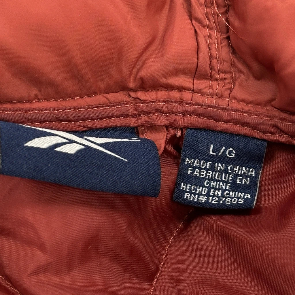 Reebok Puffer - Large Red Polyester - Image 3