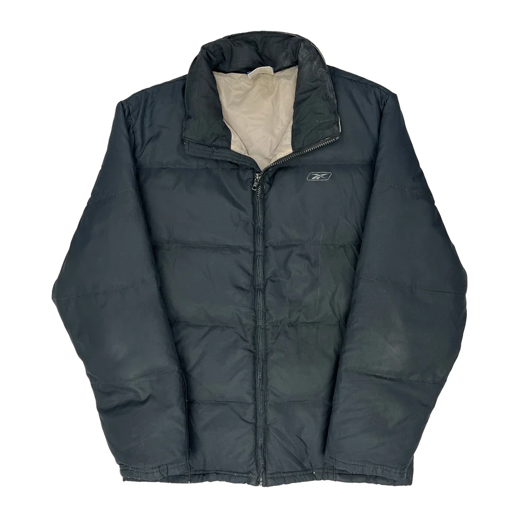 Reebok Puffer - Large Black Polyester