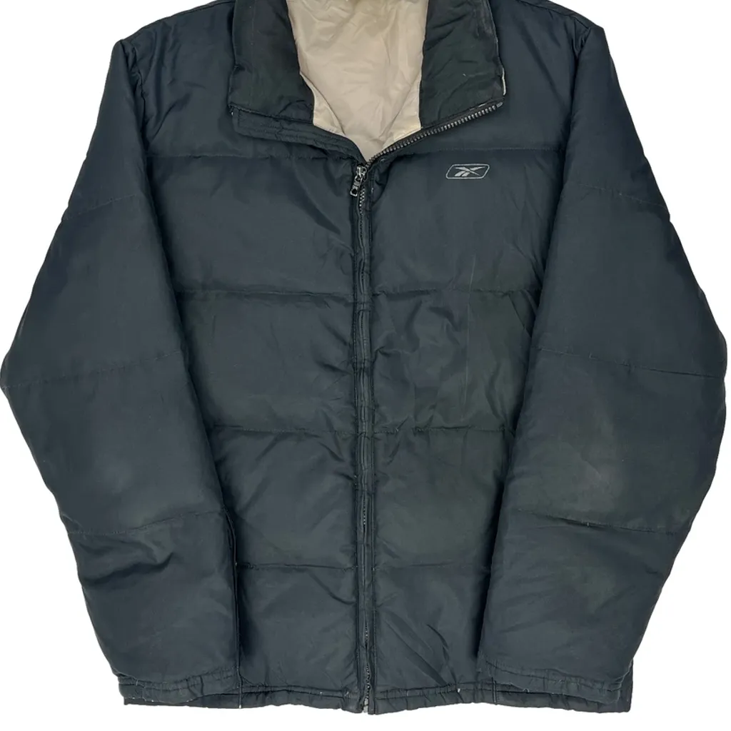 Reebok Puffer - Large Black Polyester - Image 4