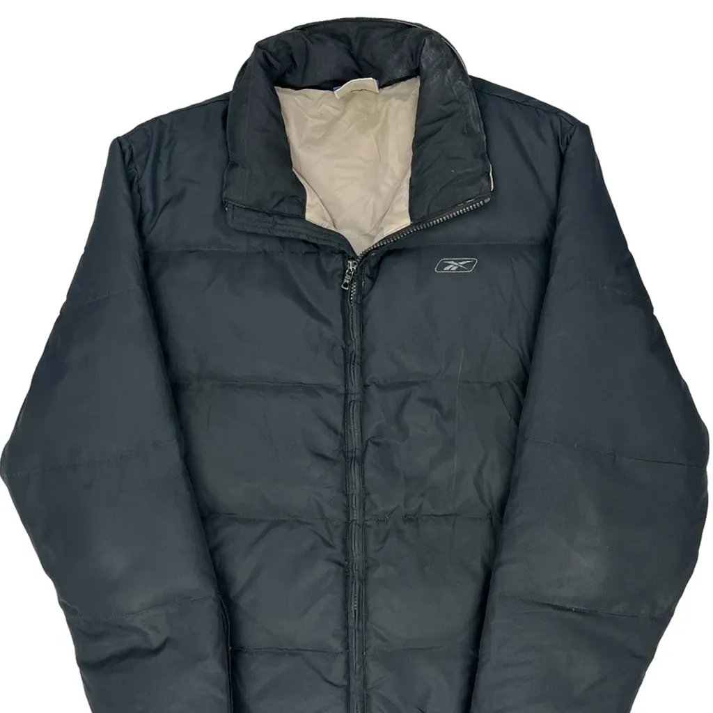 Reebok Puffer - Large Black Polyester - Image 5