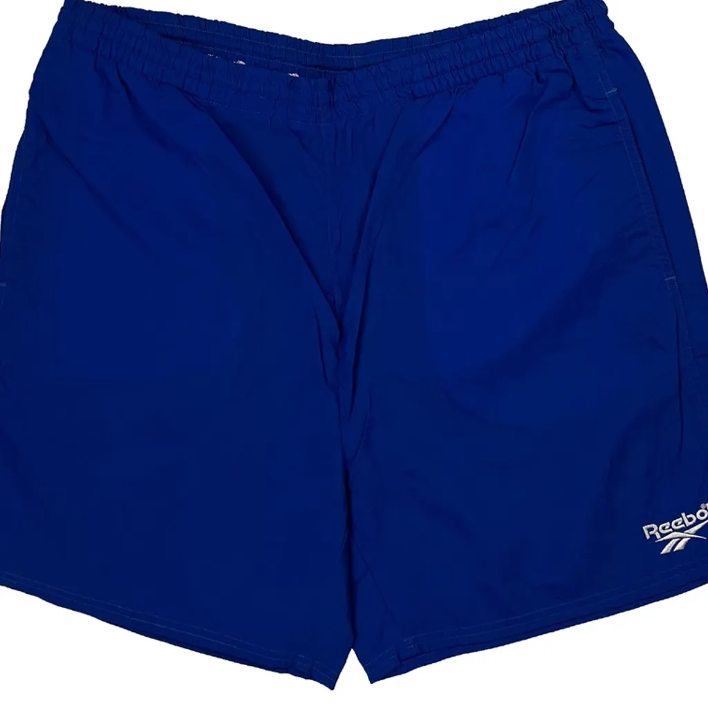 Reebok Sport Shorts - Mediumw 6L Blue Polyester - Image 5