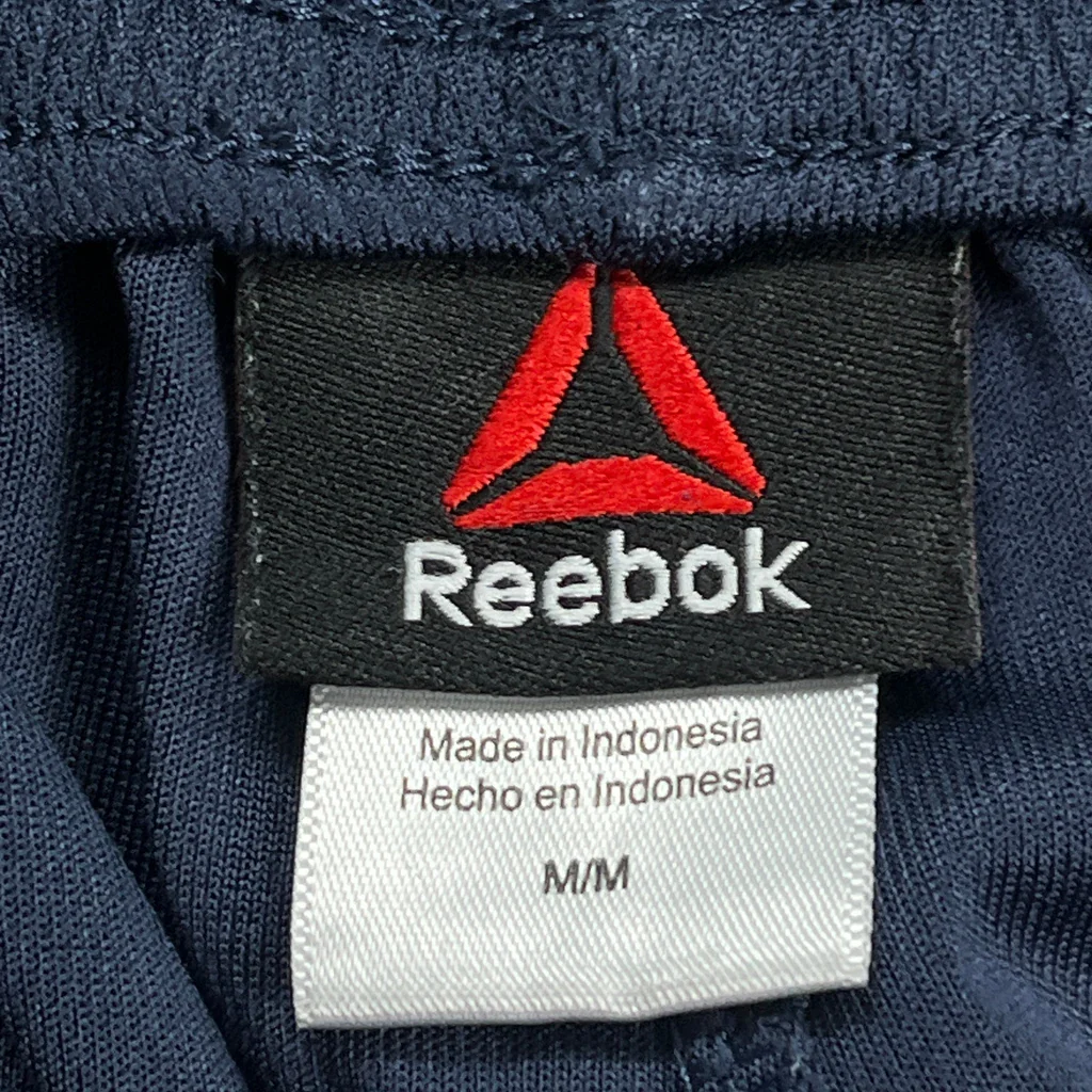 Reebok Sport Shorts - Medium Navy Polyester - Image 3