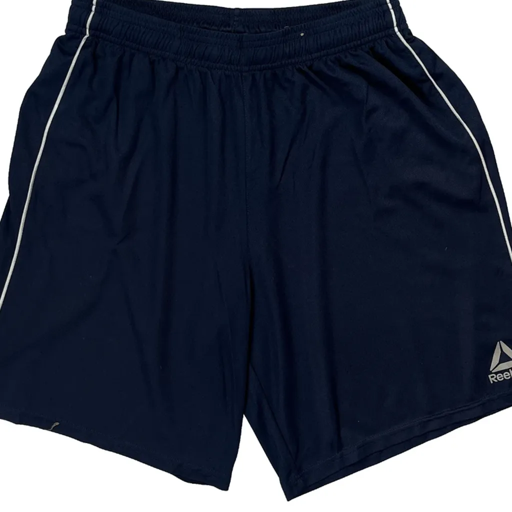 Reebok Sport Shorts - Medium Navy Polyester - Image 5