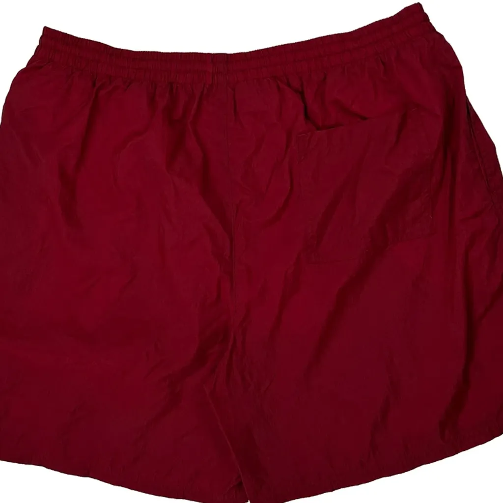 Reebok Sport Shorts - XL Red Nylon - Image 6