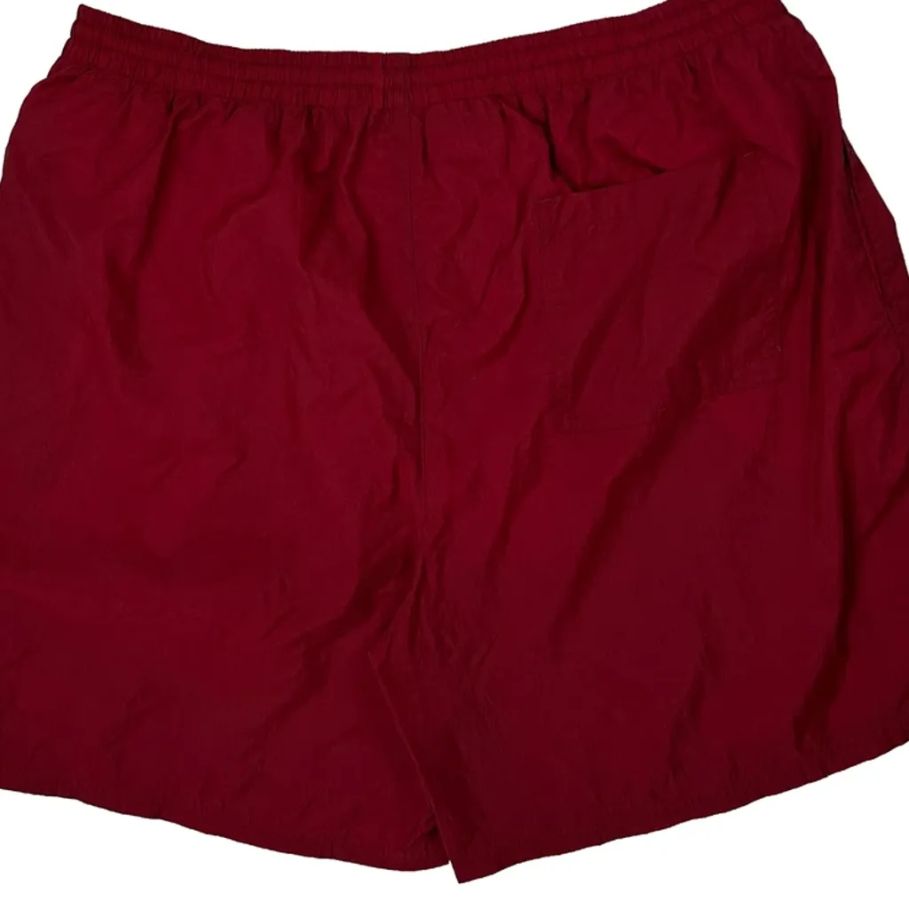 Reebok Sport Shorts - XL Red Nylon - Image 7