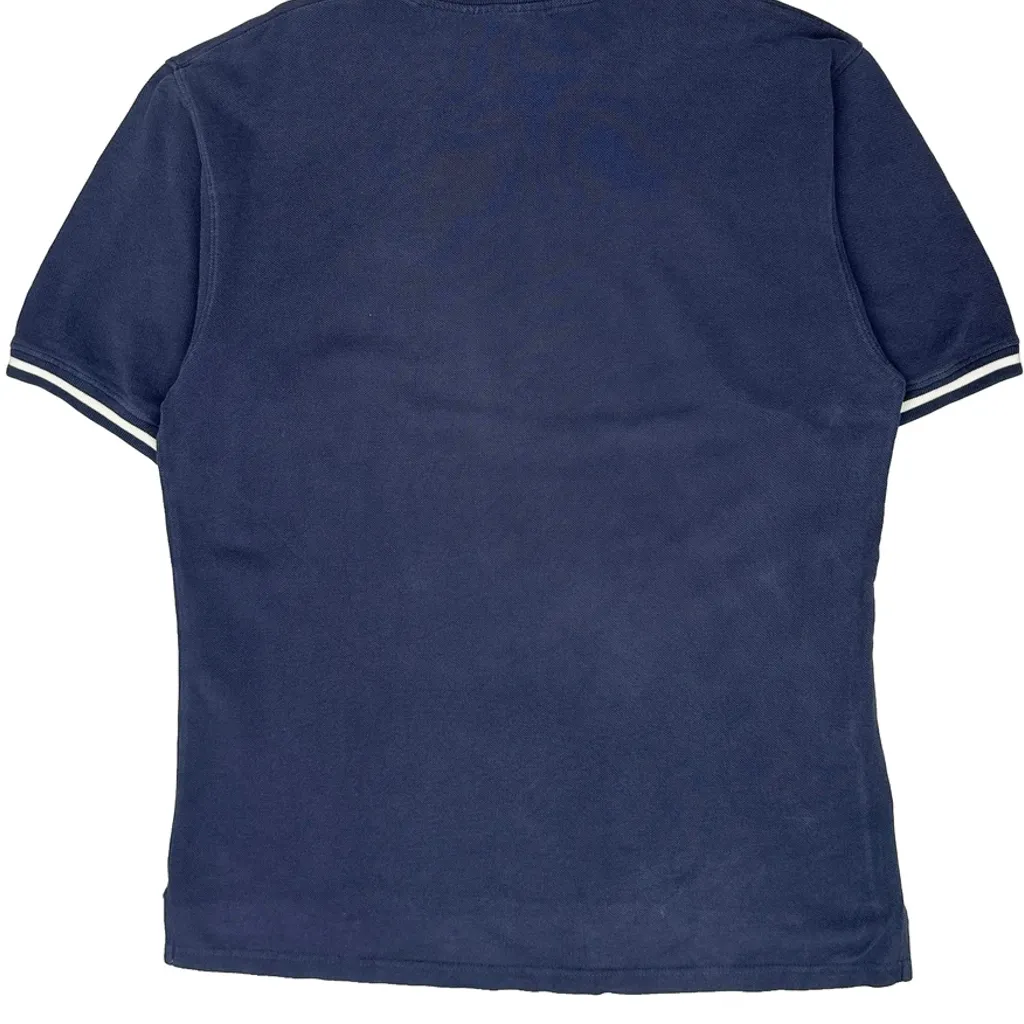 Reebok T-Shirt - Large Blue Cotton - Image 6
