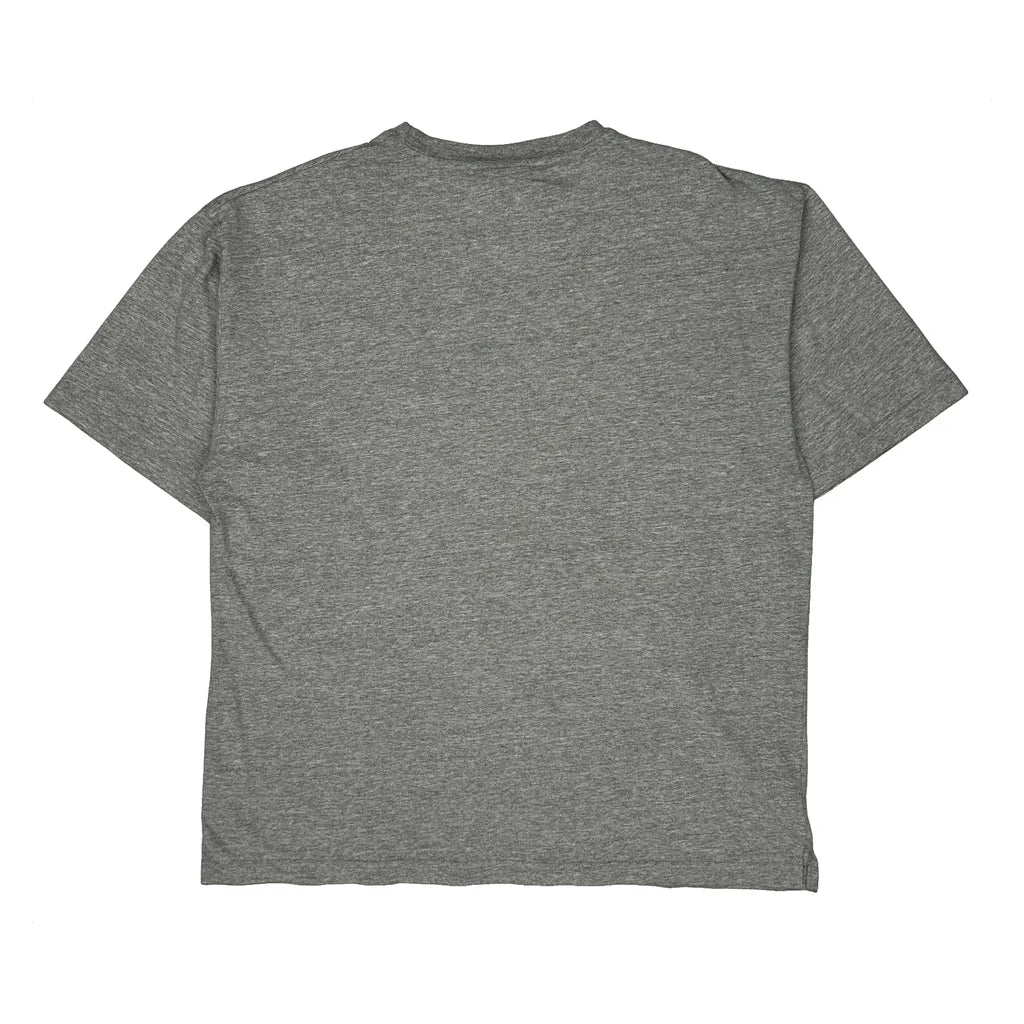 Reebok T-Shirt - Medium Grey Cotton - Image 2