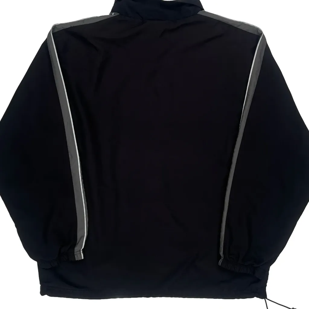 Reebok Track Jacket - XL Black Polyester - Image 7