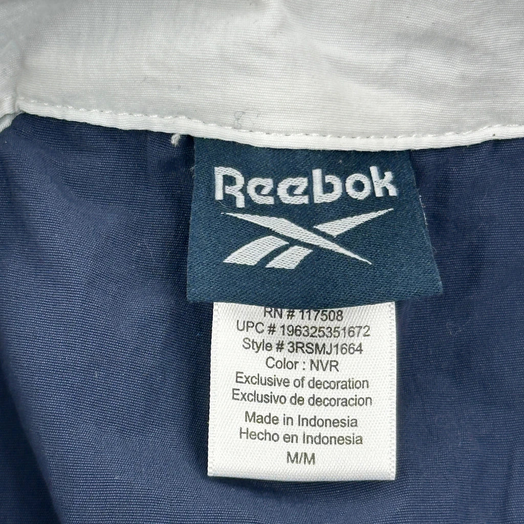 Reebok Track Jacket - Medium Navy Polyester - Image 3