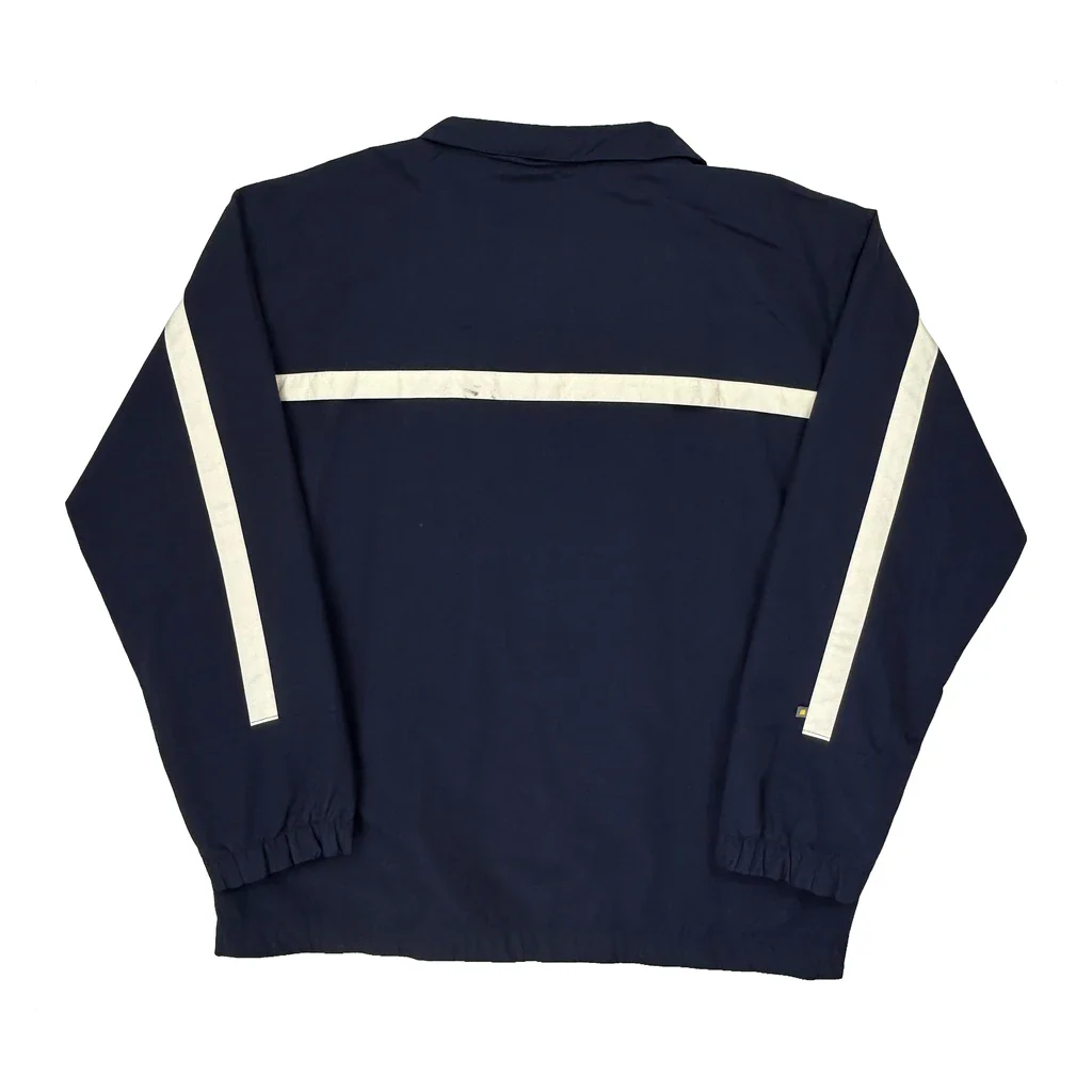 Reebok Track Jacket - XL Navy Polyester - Image 2