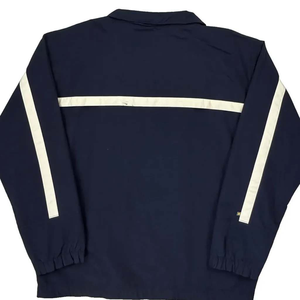 Reebok Track Jacket - XL Navy Polyester - Image 7