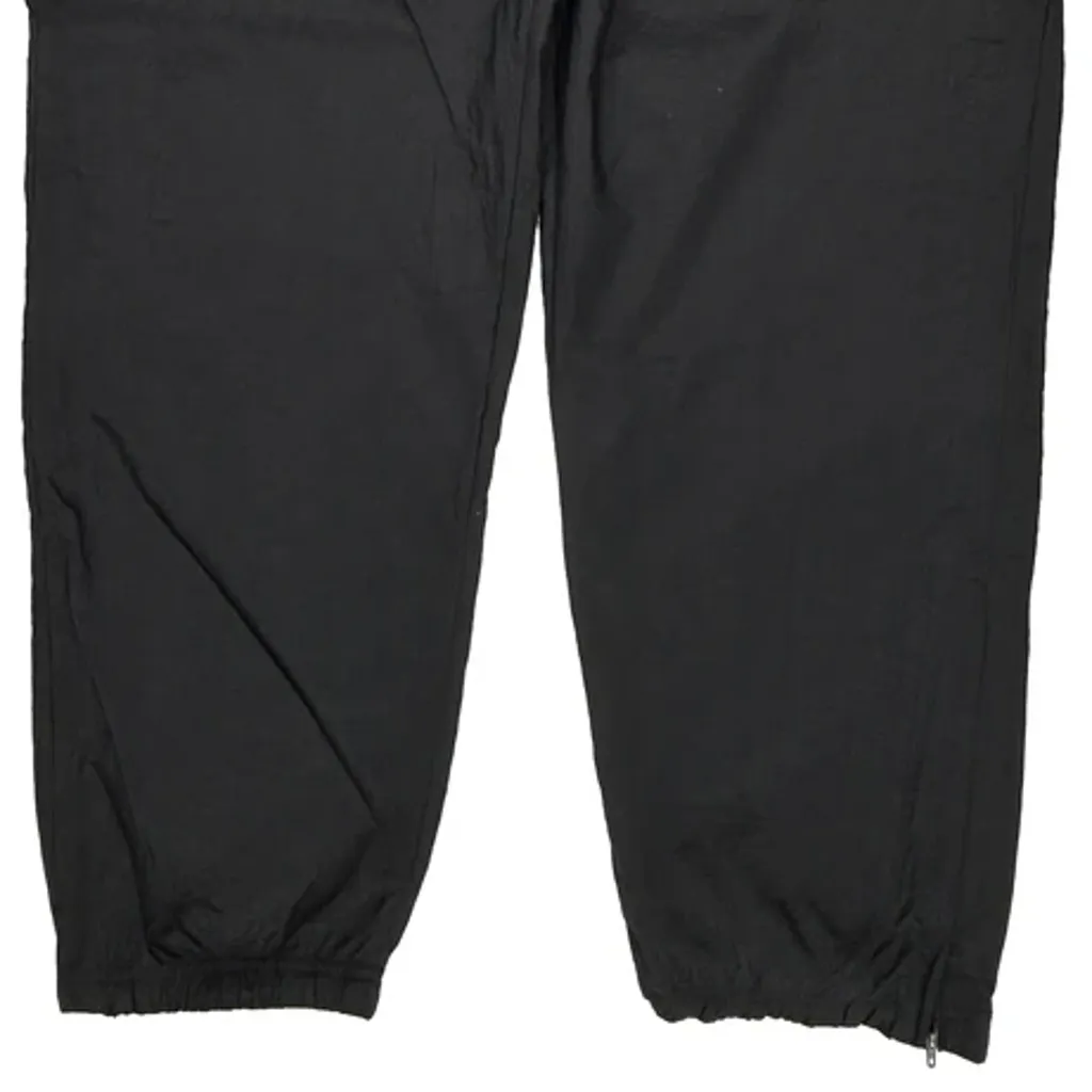 Reebok Track Pants - Large Black Nylon - Image 4