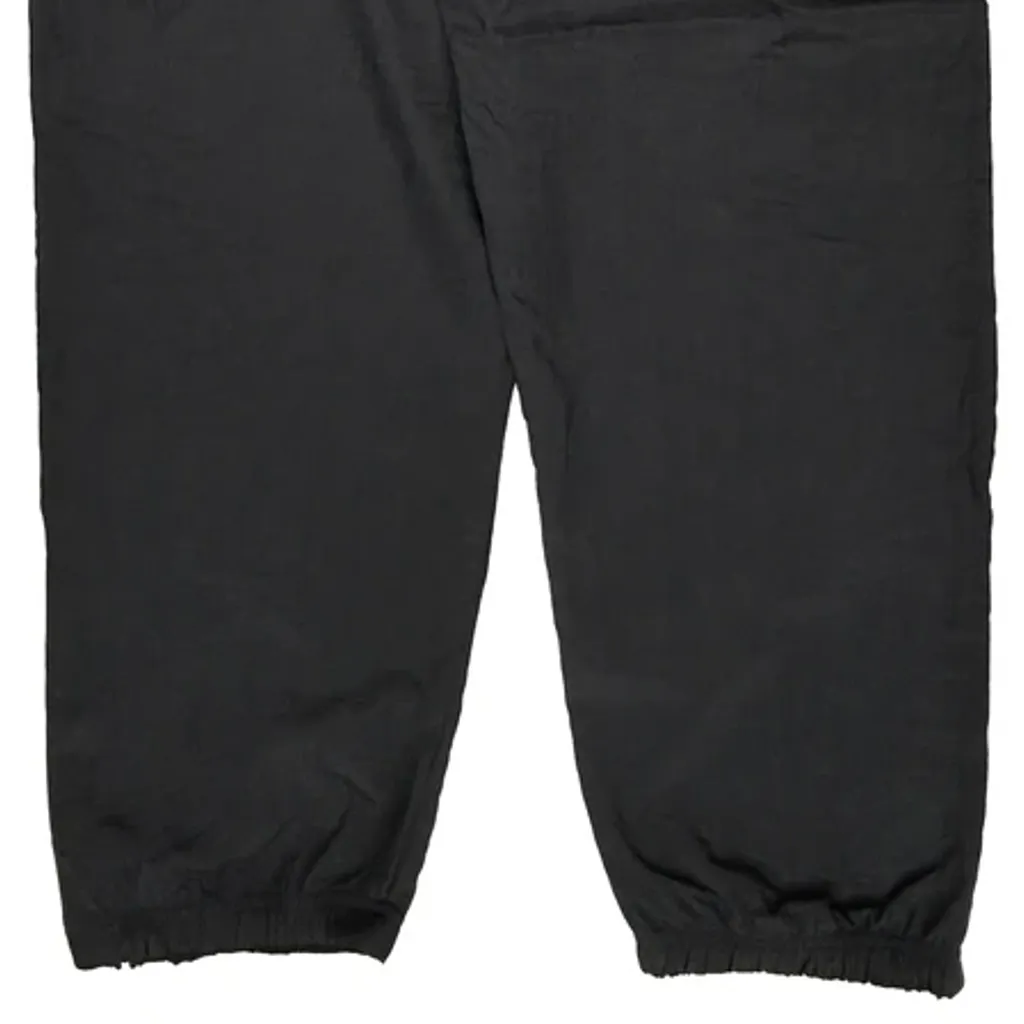 Reebok Track Pants - Large Black Nylon - Image 6