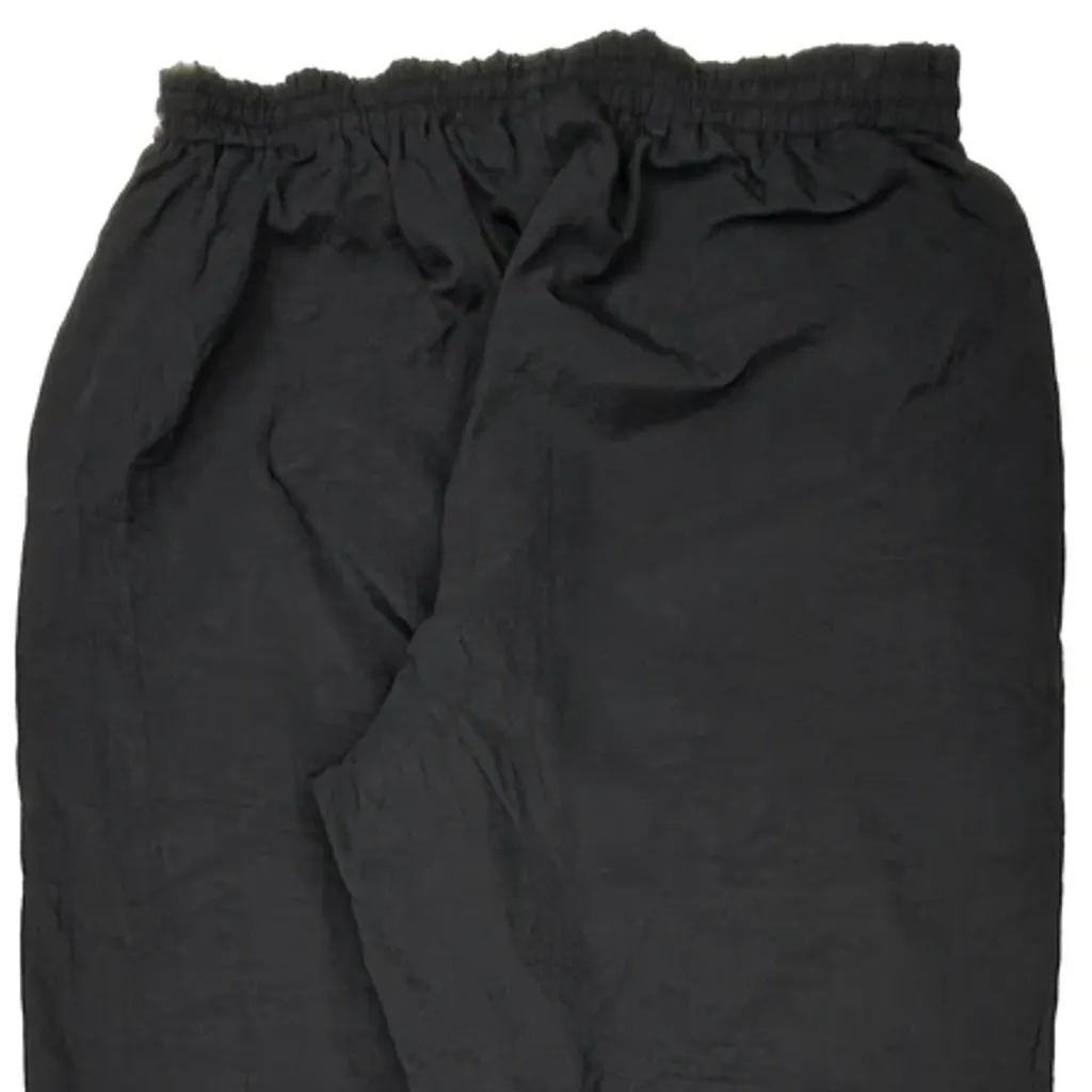 Reebok Track Pants - Large Black Nylon - Image 7
