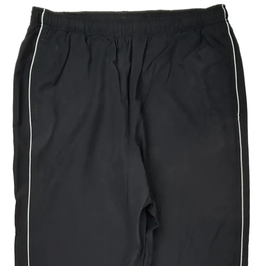 Reebok Track Pants - XL Black Polyester - Image 4