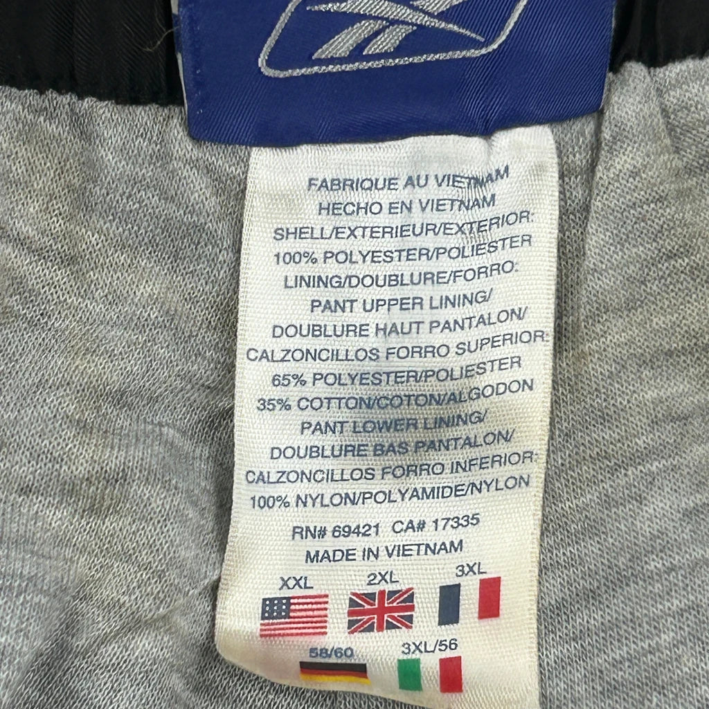 Reebok Track Pants - 2XL Black Polyester - Image 3