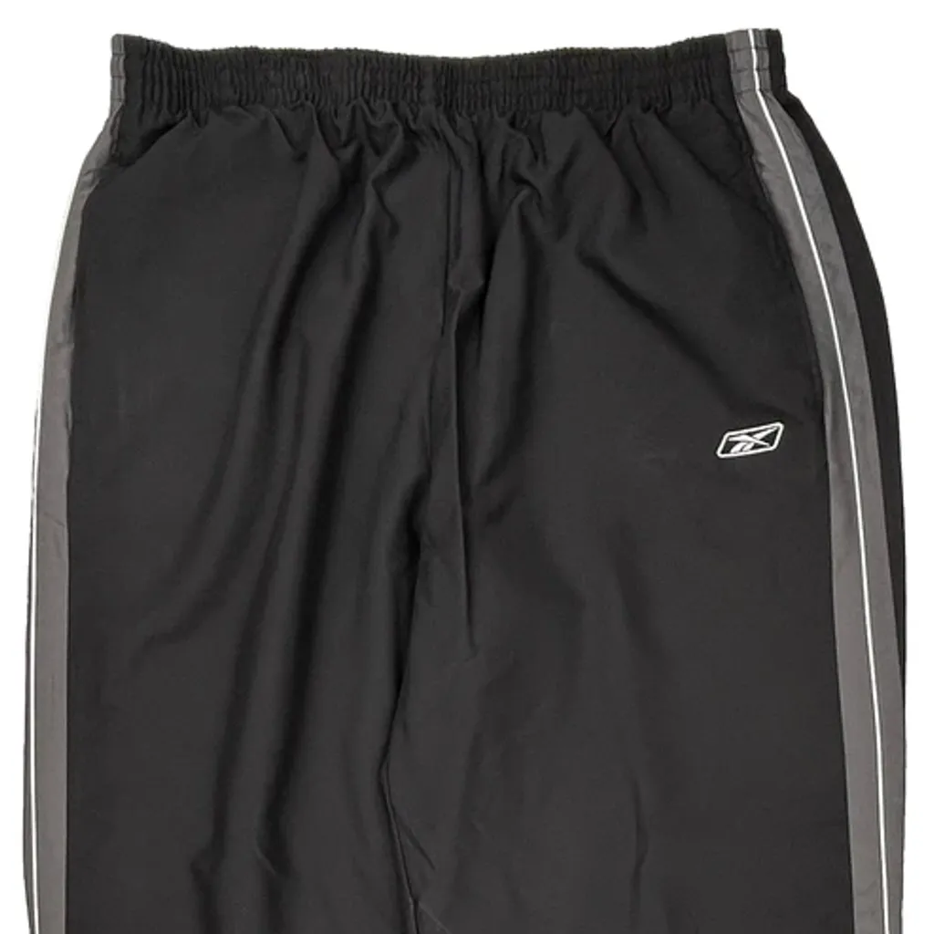 Reebok Track Pants - 2XL Black Polyester - Image 4