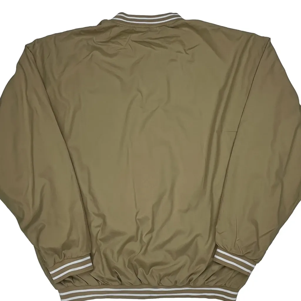 Reebok Windbreaker - 2XL Beige Polyester - Image 7