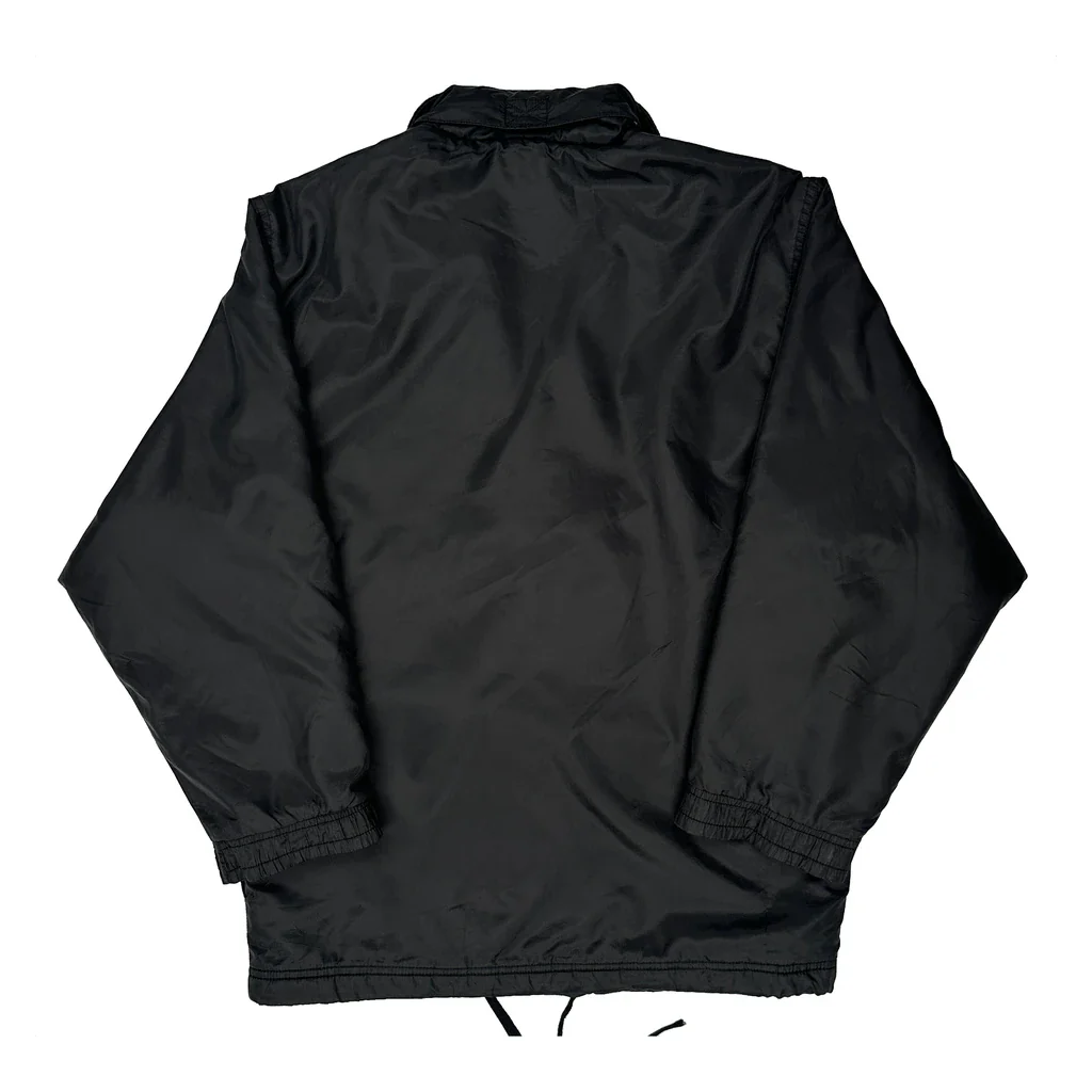 Reebok Windbreaker - Large Black Polyester - Image 2