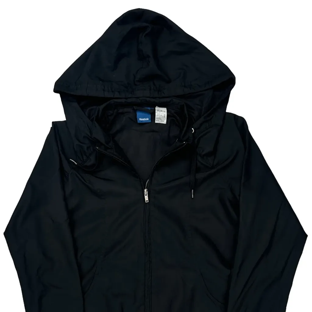 Reebok Windbreaker - Medium Black Polyester - Image 4