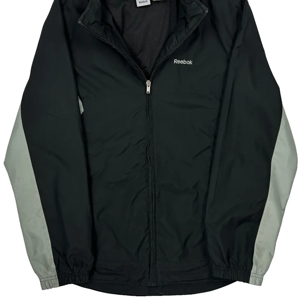 Reebok Windbreaker - Small Black Polyester - Image 4
