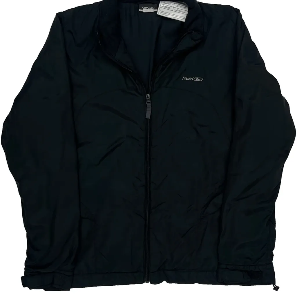 Reebok Windbreaker - XL Black Polyester - Image 5