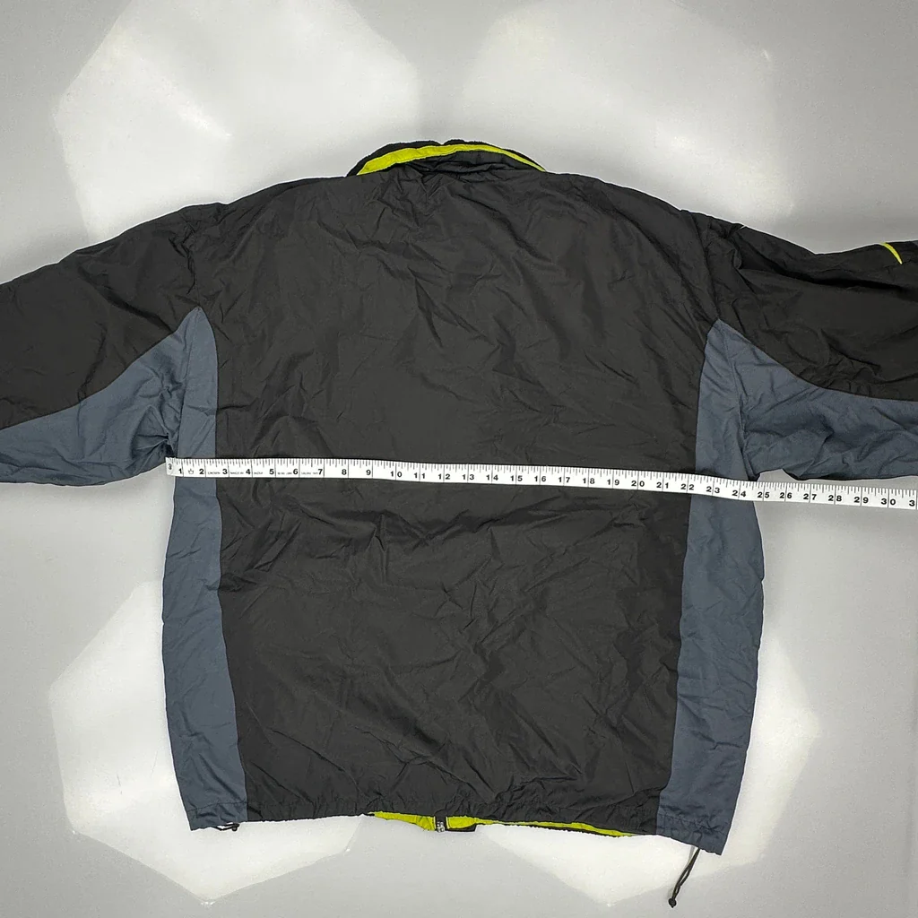 Reebok Windbreaker - XL Black Polyester - Image 3