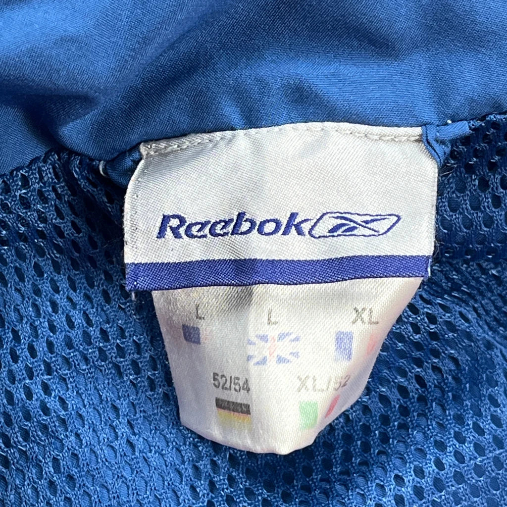 Reebok Windbreaker - Large Blue Polyester - Image 3