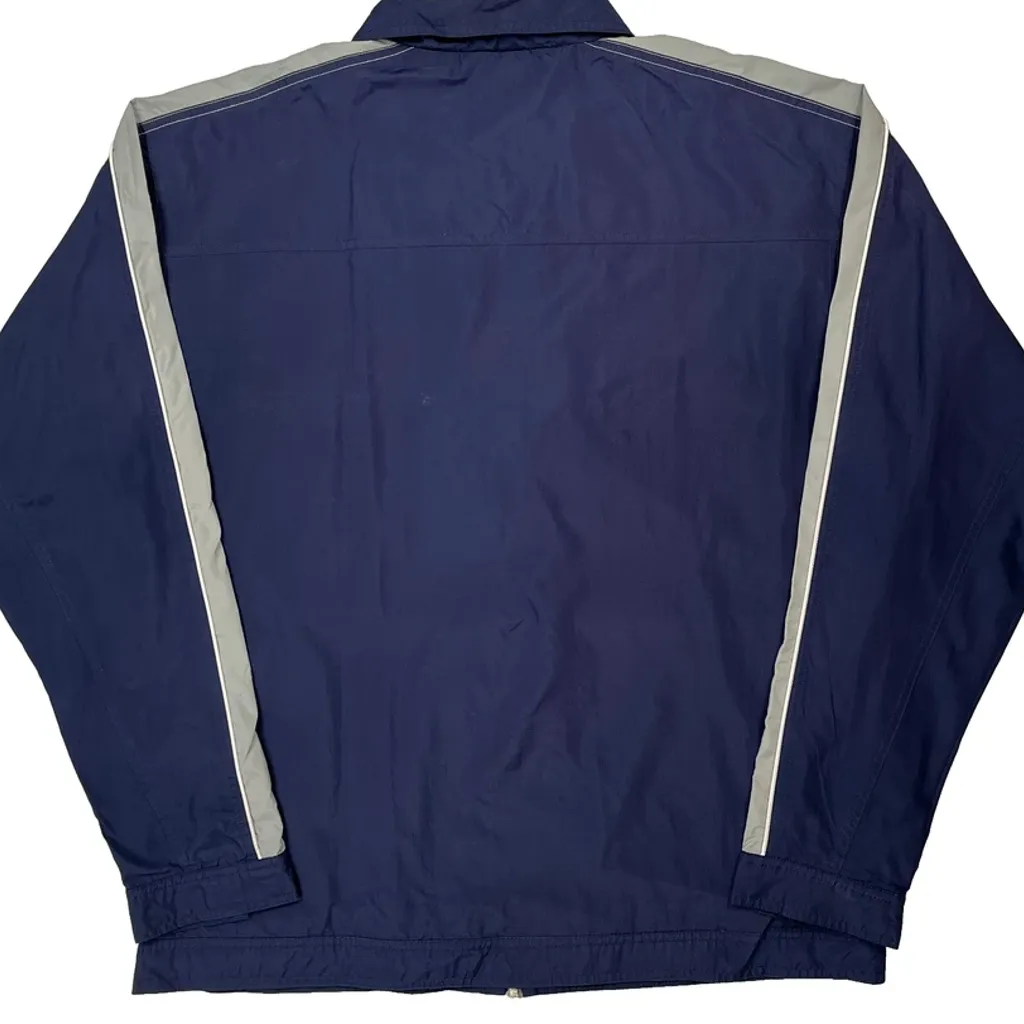 Reebok Windbreaker - Large Blue Polyester - Image 7