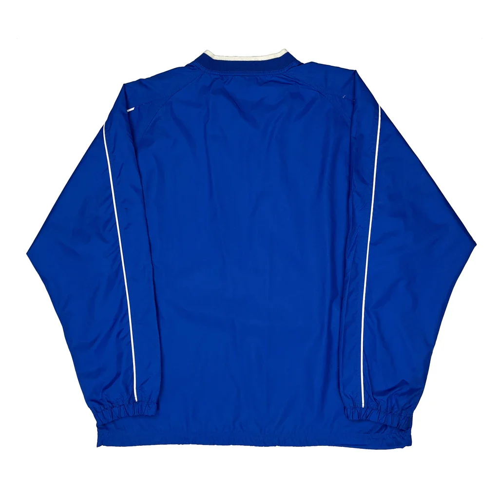 Reebok Windbreaker - Medium Blue Nylon - Image 2