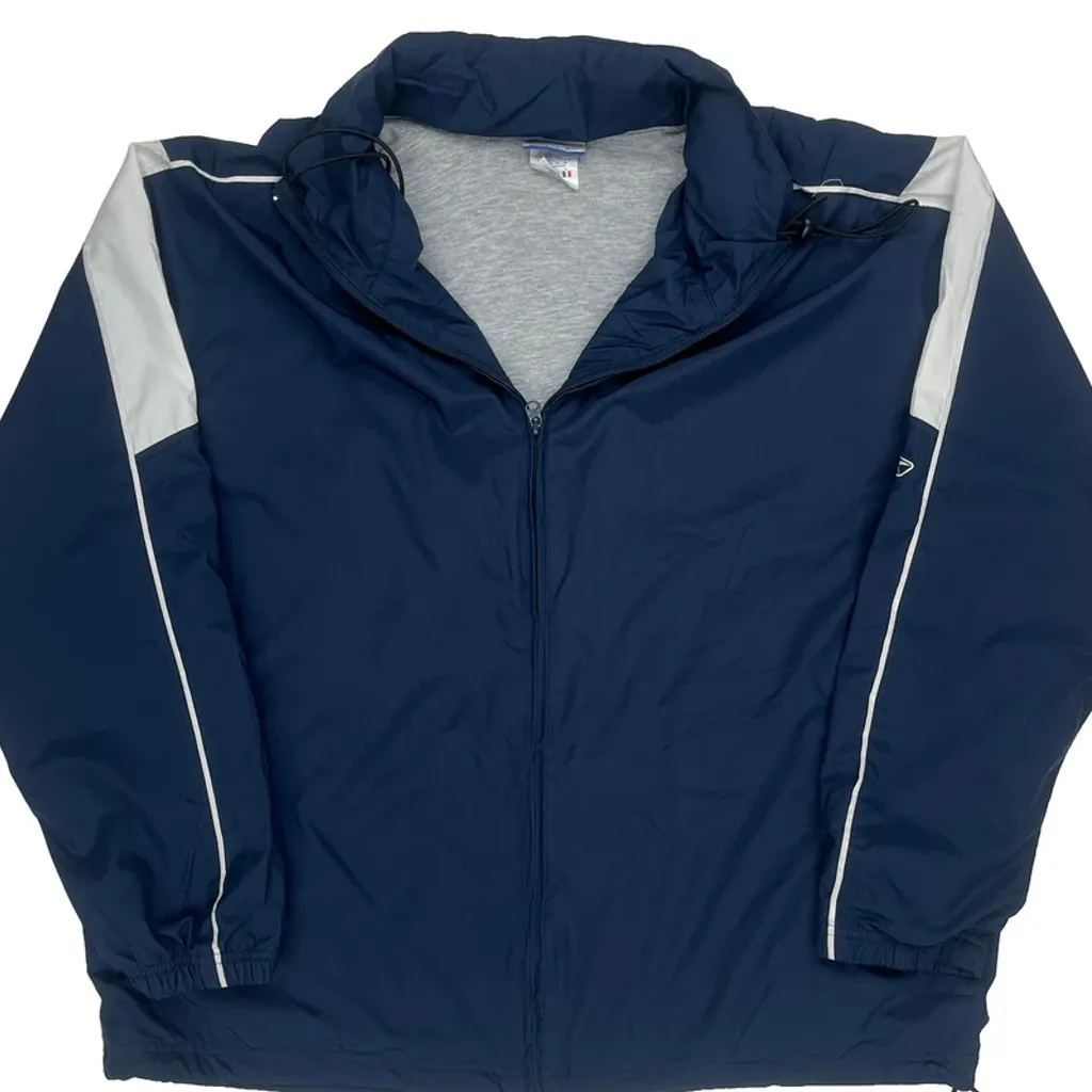 Reebok Windbreaker - XL Blue Nylon - Image 4