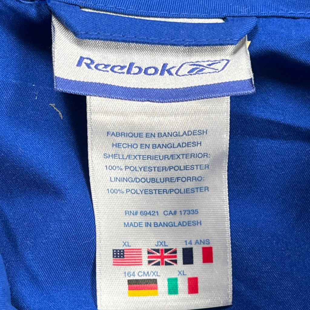 Reebok Windbreaker - XL Blue Polyester - Image 3