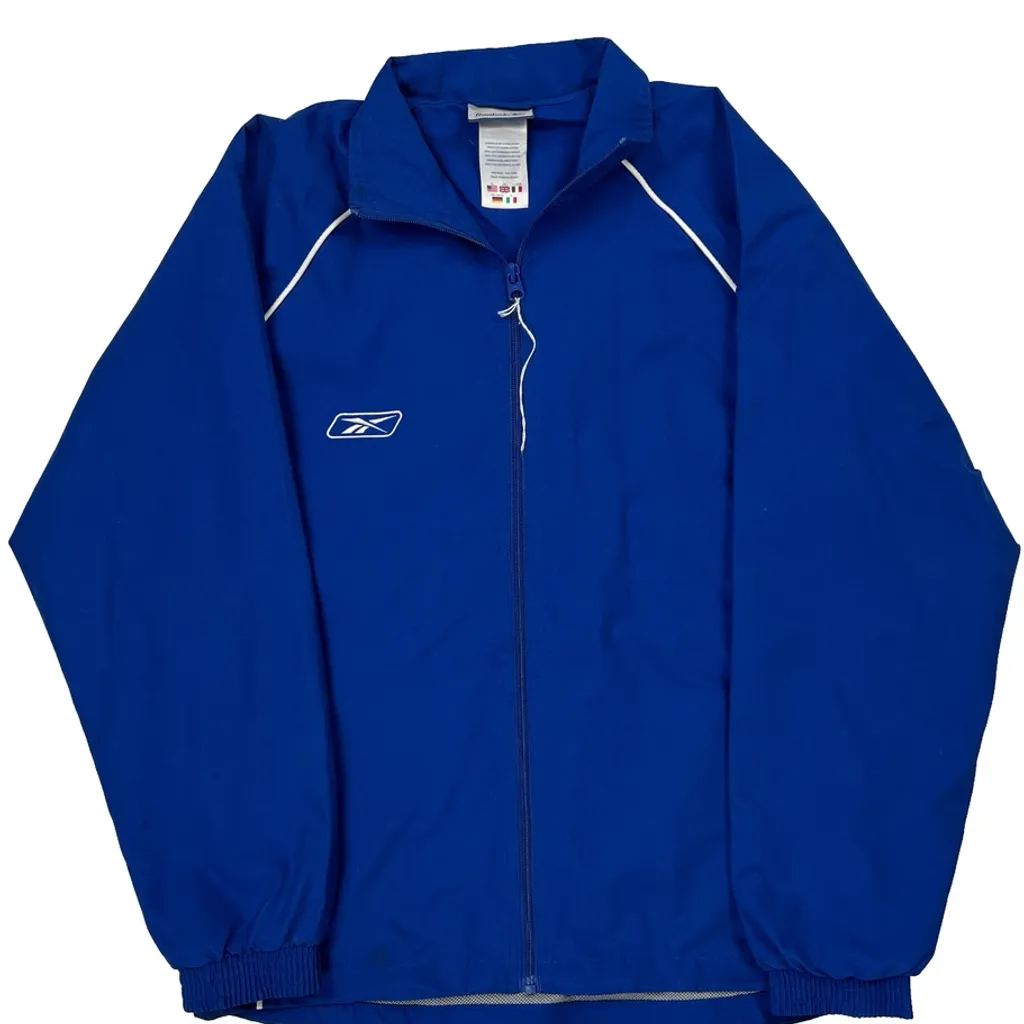 Reebok Windbreaker - XL Blue Polyester - Image 5