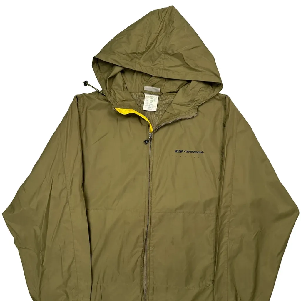 Reebok Windbreaker - Medium Green Polyester - Image 5
