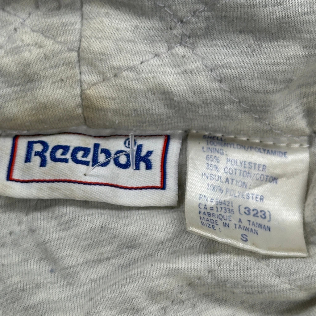 Reebok Spellout Windbreaker - Small Green Polyester - Image 3