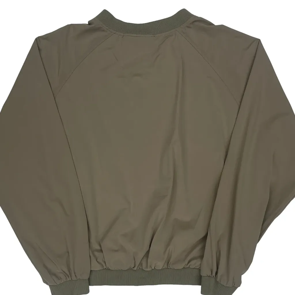 Reebok Windbreaker - Large Khaki Polyester - Image 7