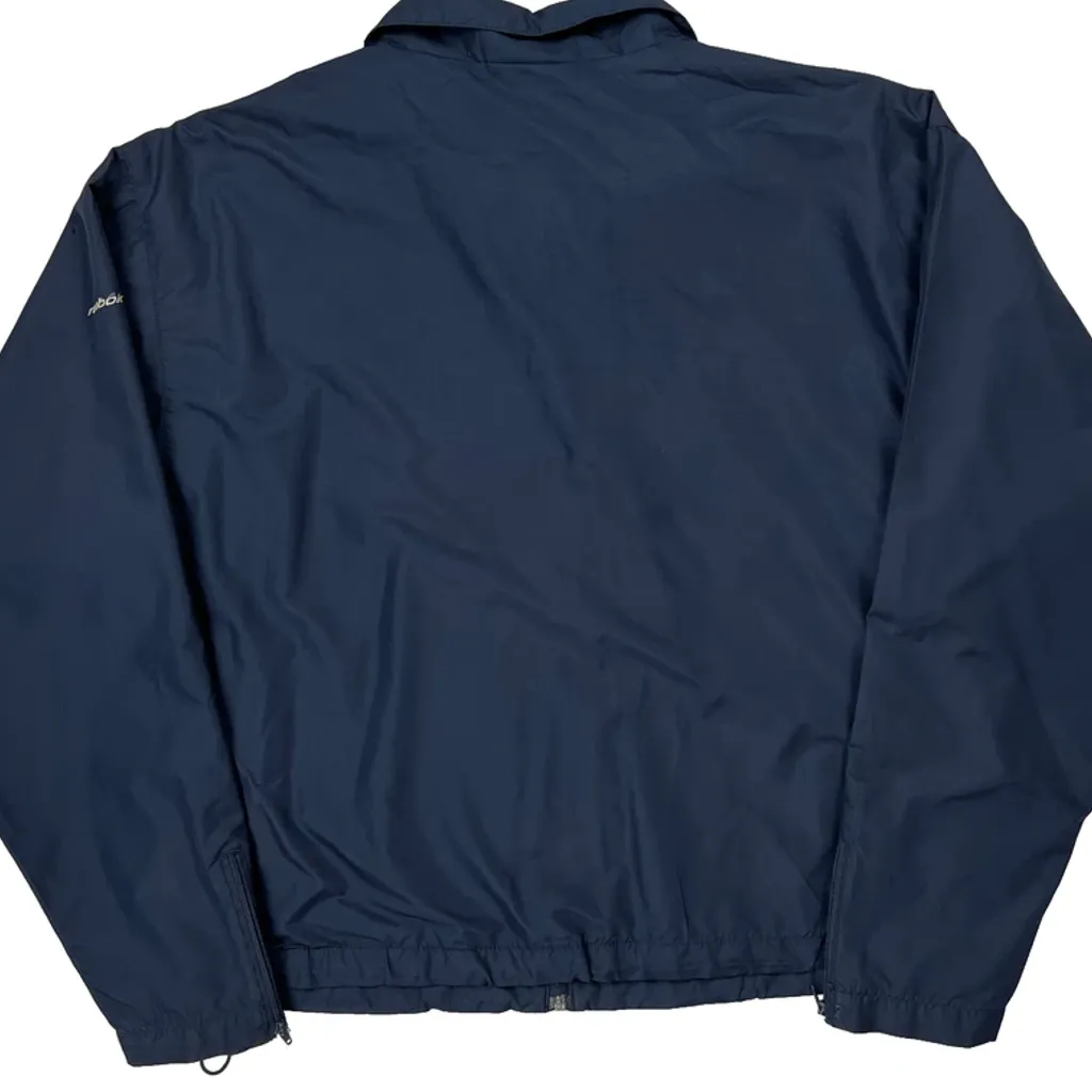 Reebok Windbreaker - Large Navy Polyester - Image 6