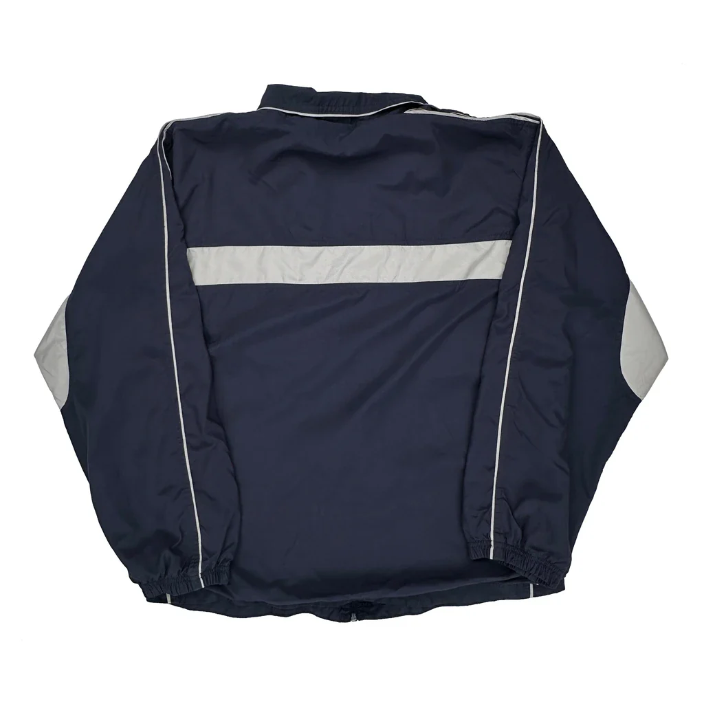 Reebok Windbreaker - Large Navy Polyester - Image 2