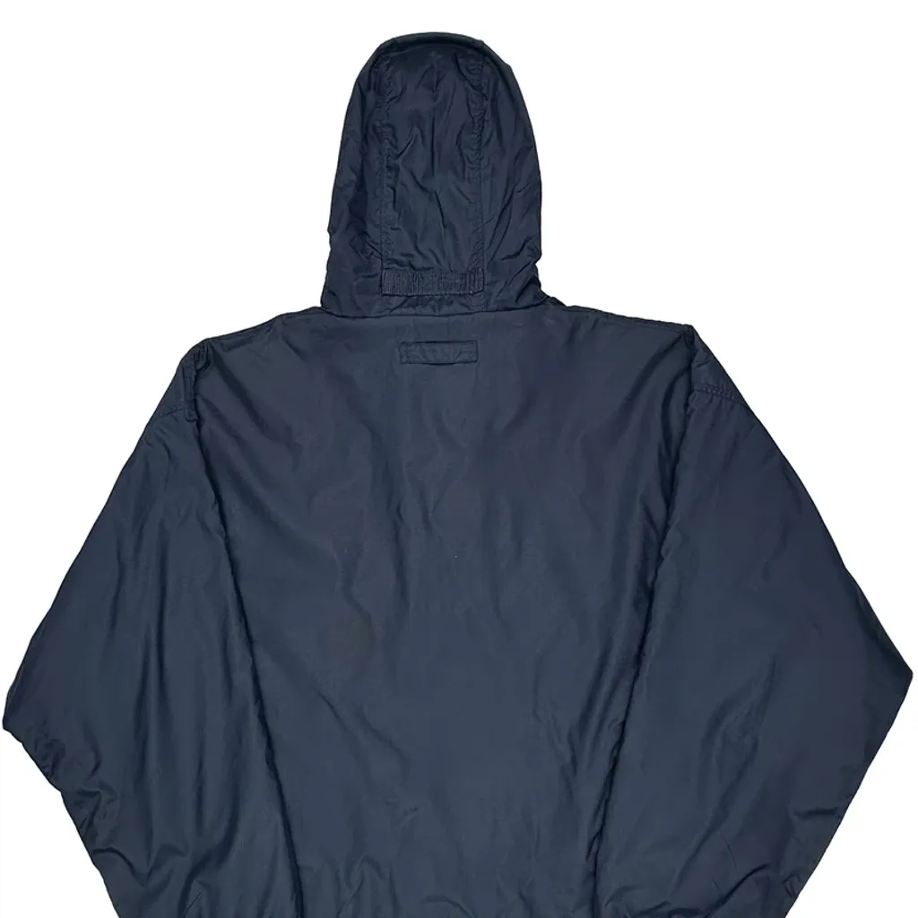 Reebok Reversible Windbreaker - Large Navy Nylon - Image 8